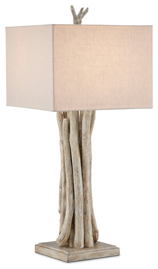 Driftwood Whitewash Table Lamp