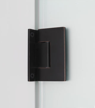 Belmore GS 59.25"-60.25"x72" Frameless Hinged Shower Door