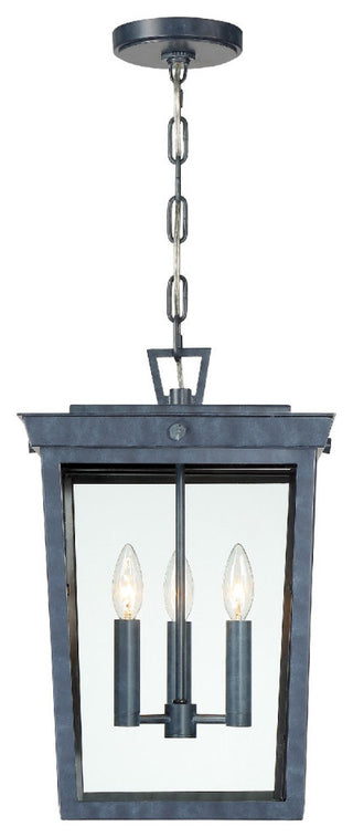 Belmont 3 Light Graphite Outdoor Pendant
