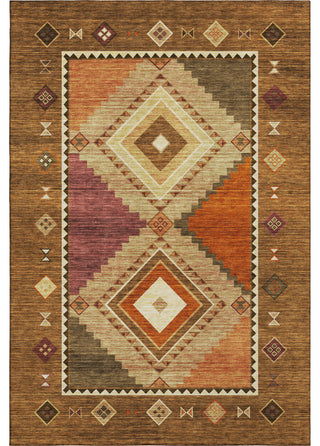 Addison Premium Washable Mayfield AMF177 Brown 3' x 5' Rug