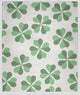 30 x 40 in Lucky Patch St. Patrick's Day Throw Blanket, Laurel Tree Green