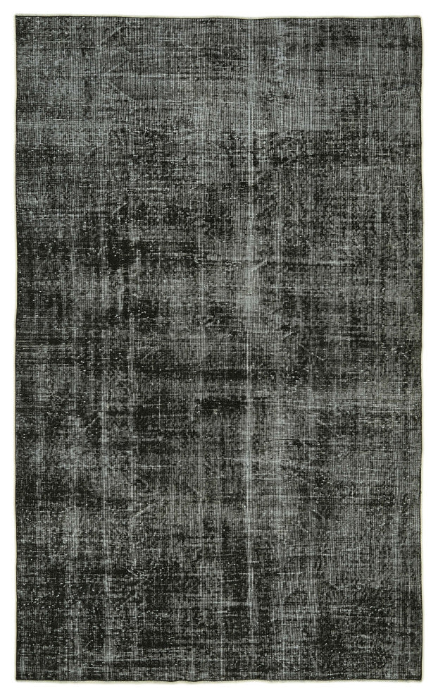 Rug N Carpet - Handmade Oriental 5' 8'' x 9' 1'' Unique Overdyed Rug