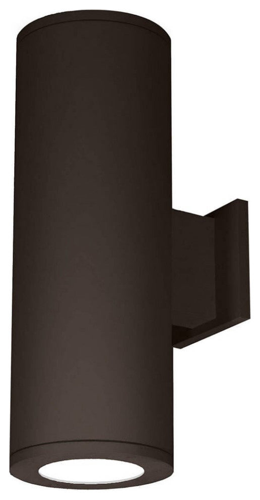 WAC Lighting Tube 8" LED 2 Sided Wall Light Up & Down Beam 3K 90CRI in Bronze