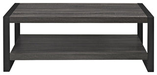 angelo:HOME 48" Industrial Coffee Table - Charcoal