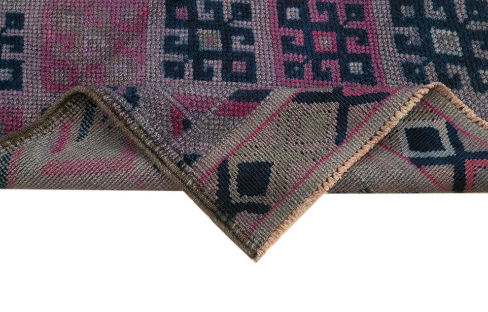 Rug N Carpet - Handmade Turkish 3' 1" x 13' 4" Unique Runner Rug