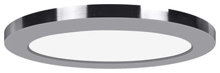 ModPLUS, Round LED Flush Mount, 12", 120V, Chrome