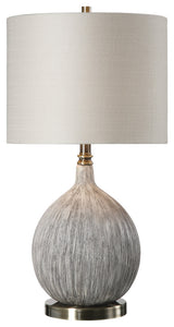 Uttermost Hedera Textured Ivory Table Lamp