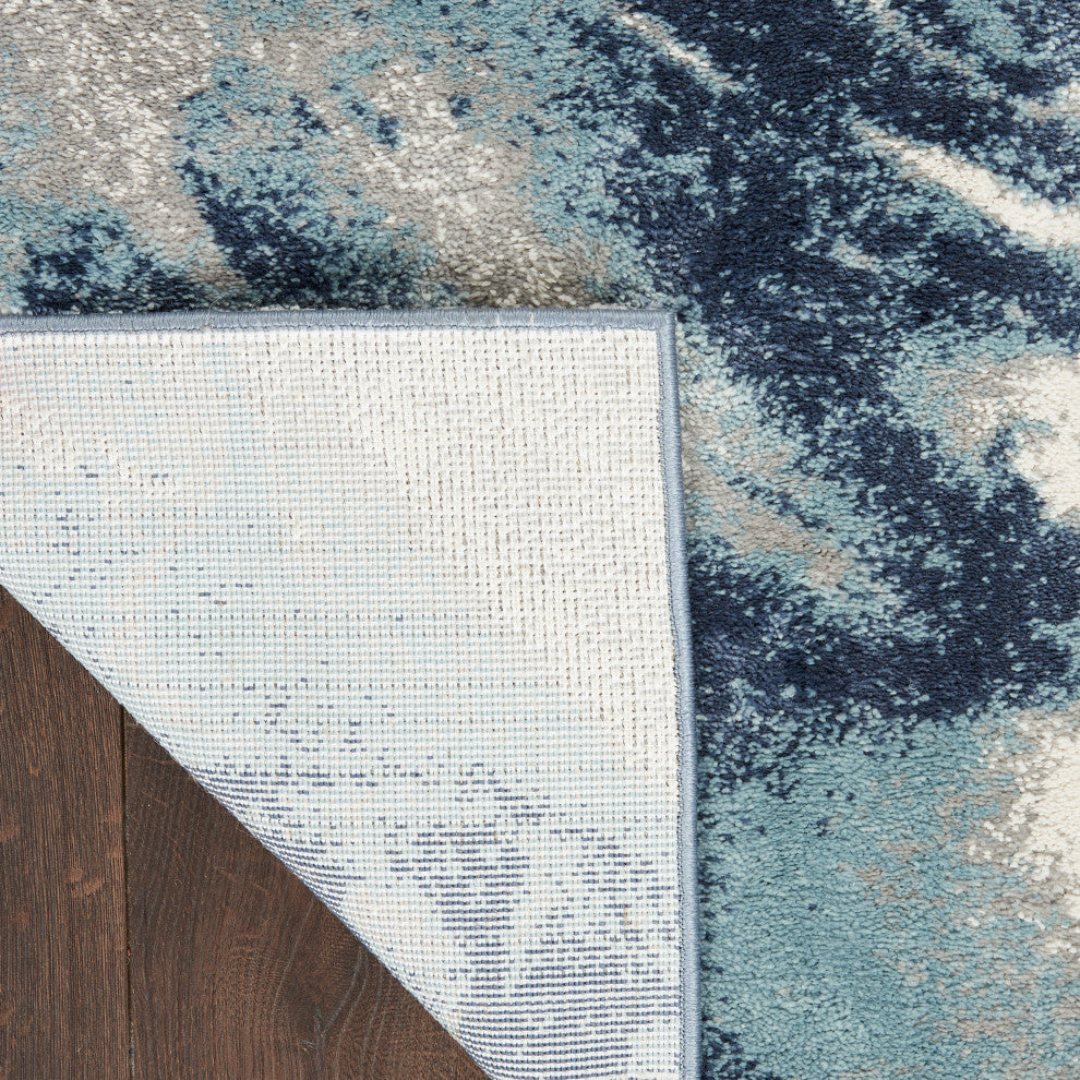 Nourison American Manor Blue/Ivory 5' x 7' Area Rug