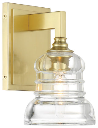 Crystorama Lighting Group GRG-1041 Gregory 9" Tall Bathroom - Aged Brass