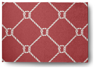 Ahoy! Nautical Chenille Rug