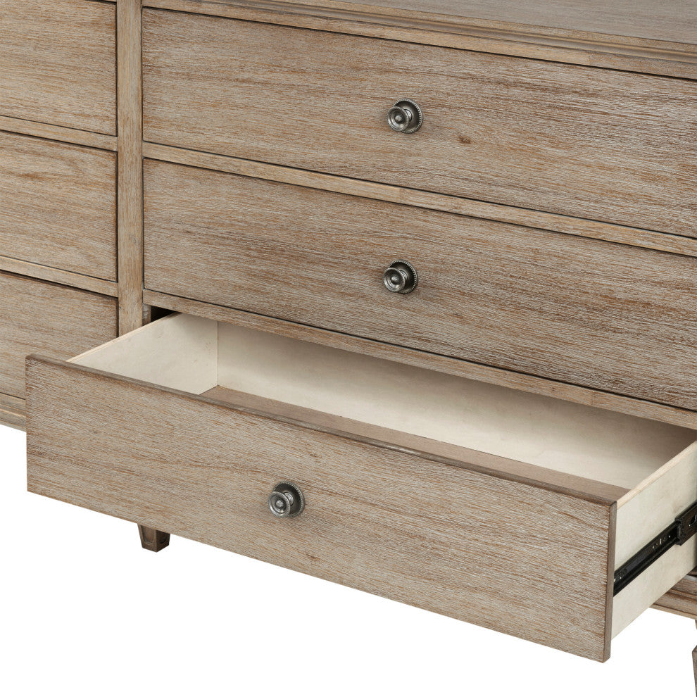Madison Park Signature Victoria Nightstand, 6-Drawer Dresser