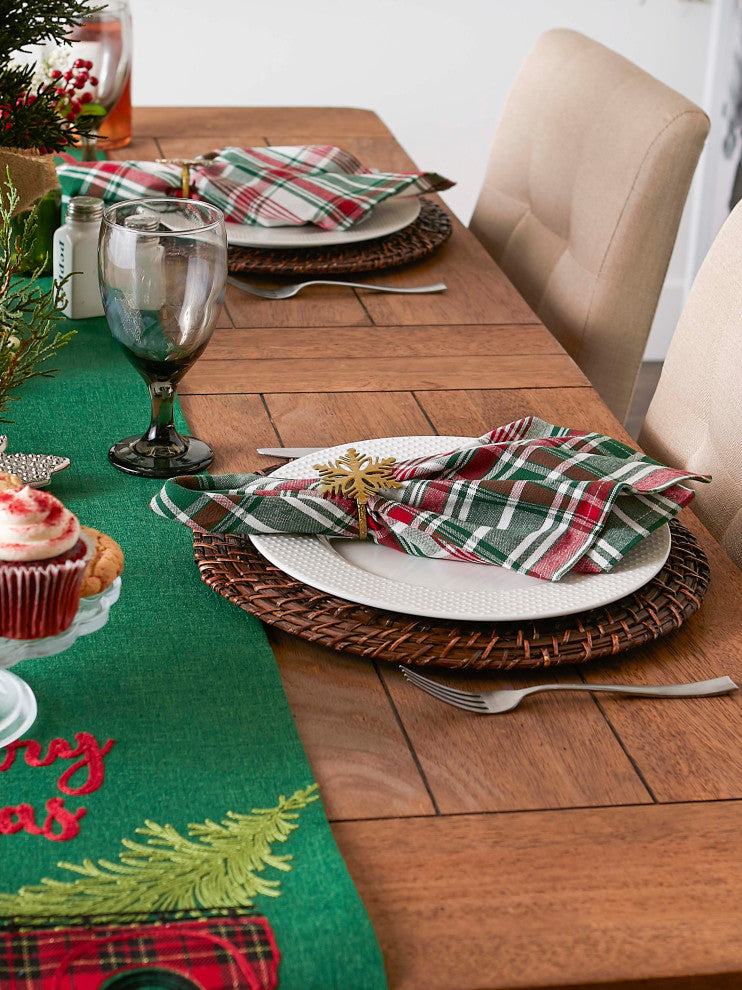 Yuletide Plaid Napkin (Set of 6)