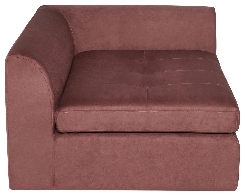 Lola Chianti Microsuede Fabric Modular Sofa, HGSN316
