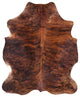 Organic Natural Hair-On Cowhide Area Rug 7' 4" X 5' 11" C1446