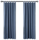 Weathermate Tab Top Panel Pair 40 x 72 in Blue
