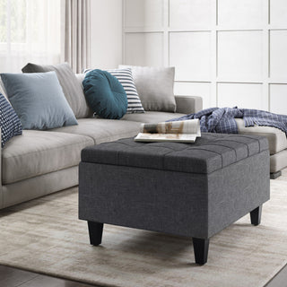 Harrison Small Coffee Table Storage Ottoman