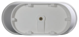 67" White Matte Pedestal Solid Surface Resin Bathtub