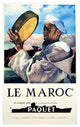"Le Maroc / Navigation Paquet" Digital Paper Print by Unknown, 16"x24"