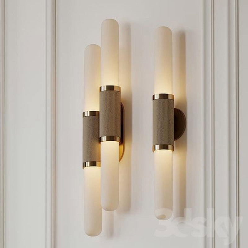 Luxury LED Wall Lamp in a Nordic Style for Dining Room, Restaurant, 2 Lights