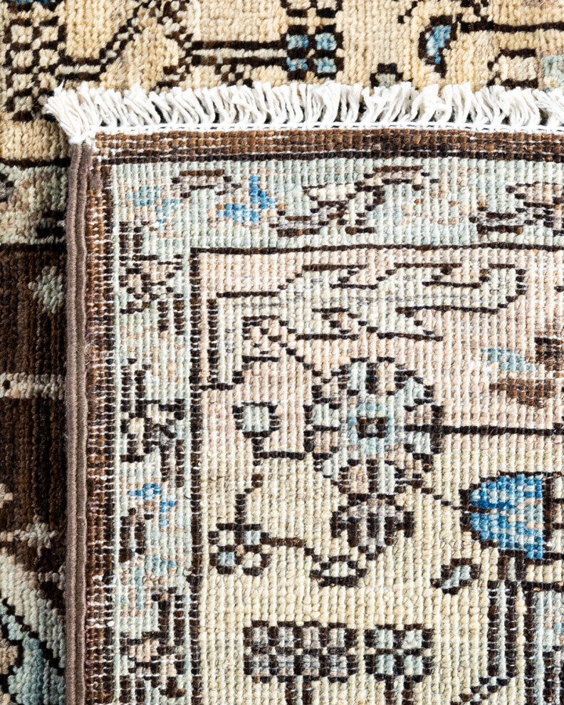 Serapi One-of-a-Kind Hand-Knotted Runner Rug Brown, 2' 9" x 9' 9"