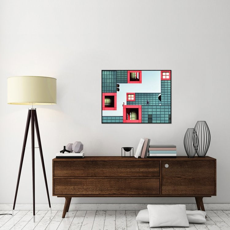 "Daydream" Framed Canvas Giclee by Koji Tajima, 37x28"