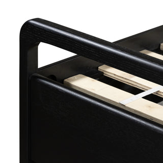 Rosedale Bed-Ebony Oak- Queen
