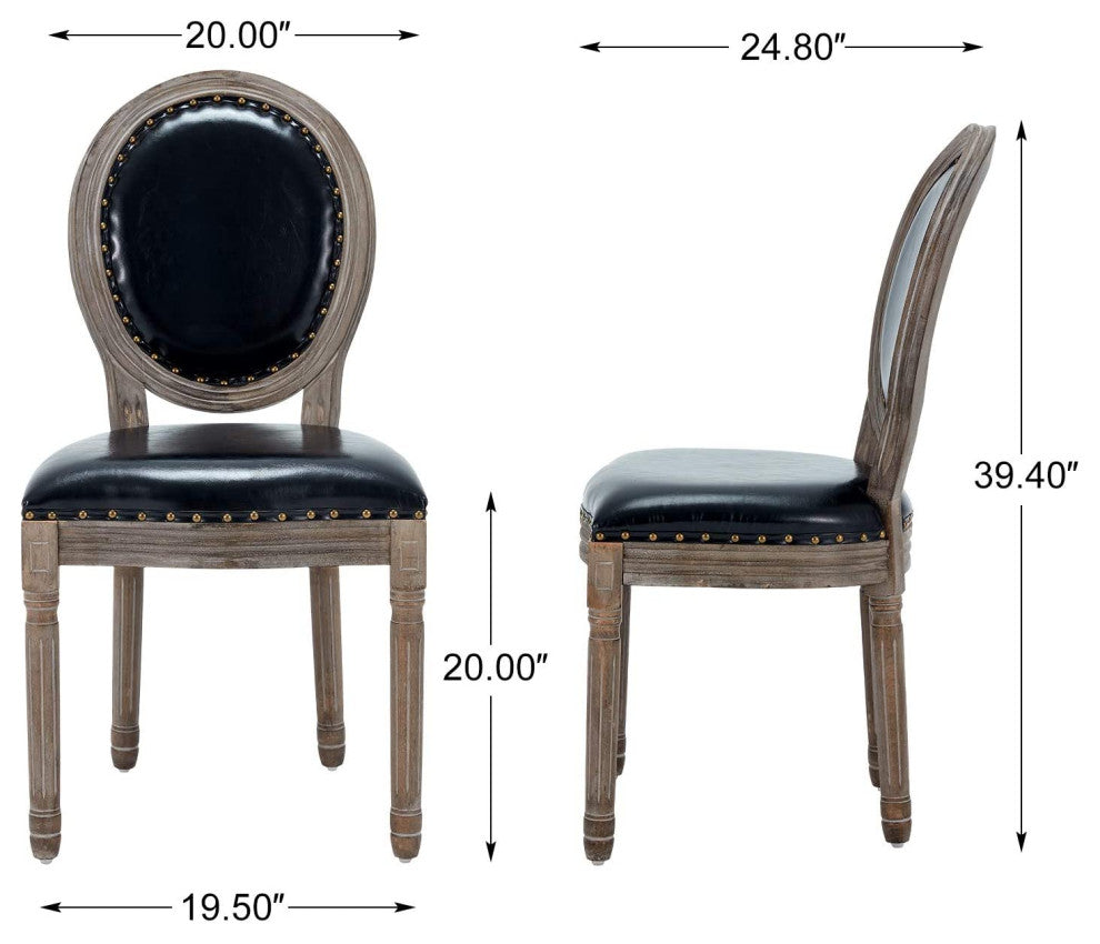 French Chairs with Round Back