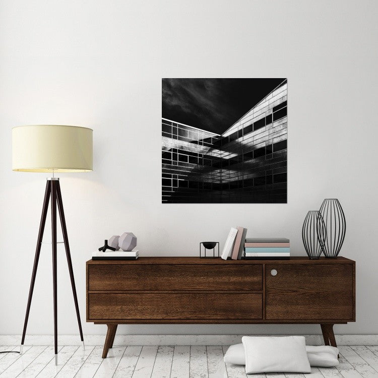 "The Dark Side Of Light" Stretched Canvas Giclee by Jeroen Van De, 40x40"