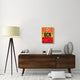 "BCN Barcelona Luggage Tag 1" Fine Art Print