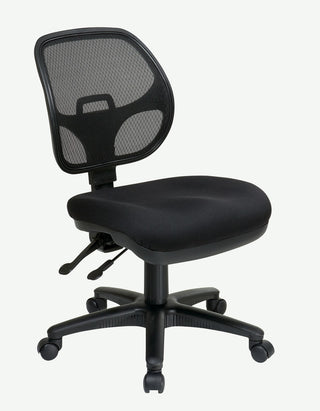 ProGrid Ergonomic Task Office Chair in Coal Black