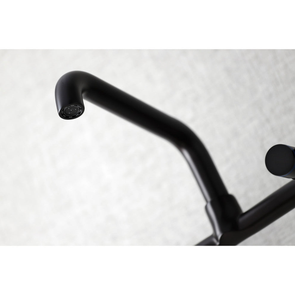 KS823ORB Concord Two-Handle Wall-Mount Kitchen Faucet, Oil Rubbed Bronze