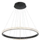 4-Light Unique LED Chandelier