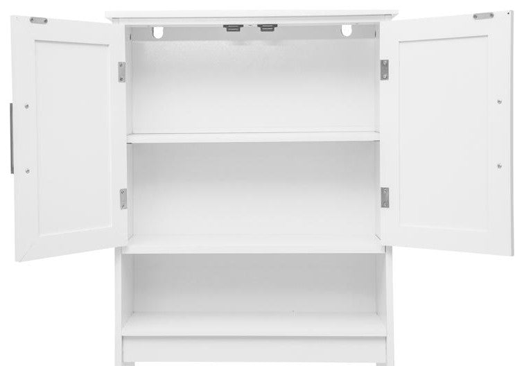 Vega Over the Toilet Bathroom Storage Cabinet, White