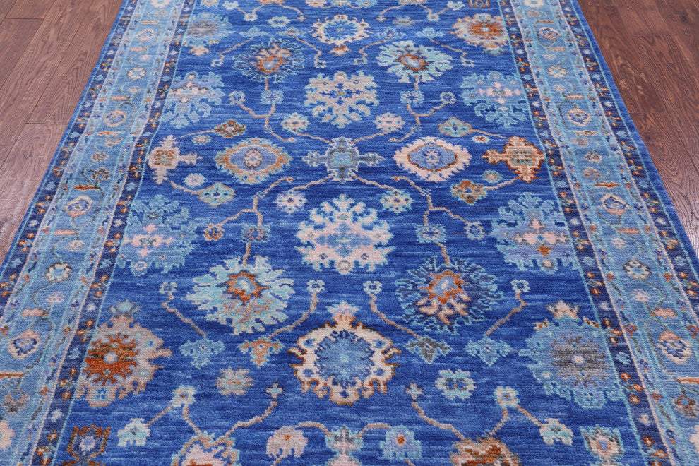 5' 1" X 7' 6" Turkish Oushak Handmade Wool Rug - Q15355