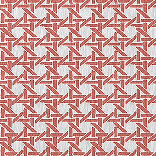 Rattan Geometric Indoor/Outdoor Rug