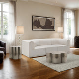 Lucky Iron End / Side Table, Silver, End Table