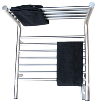 Amba Jeeves M Shelf Wall Mounted Towel Warmer, Brushed