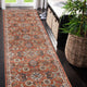 Jordan Bea Power-Loomed Polypropylene Area Rug, Orange, 2'7" X 10"