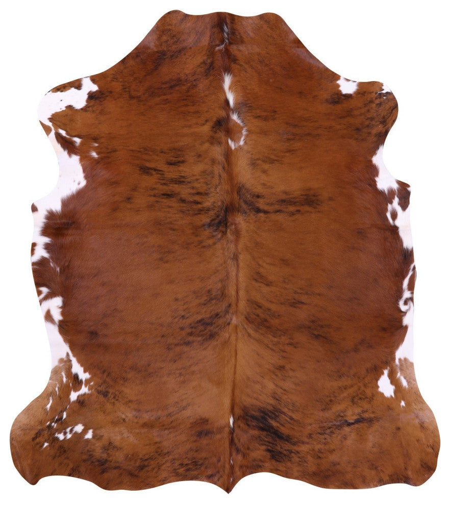 Organic Natural Hair-On Cowhide Area Rug 6' 5" X 5' 9" C2002