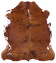 Organic Natural Hair-On Cowhide Area Rug 6' 5" X 5' 9" C2002