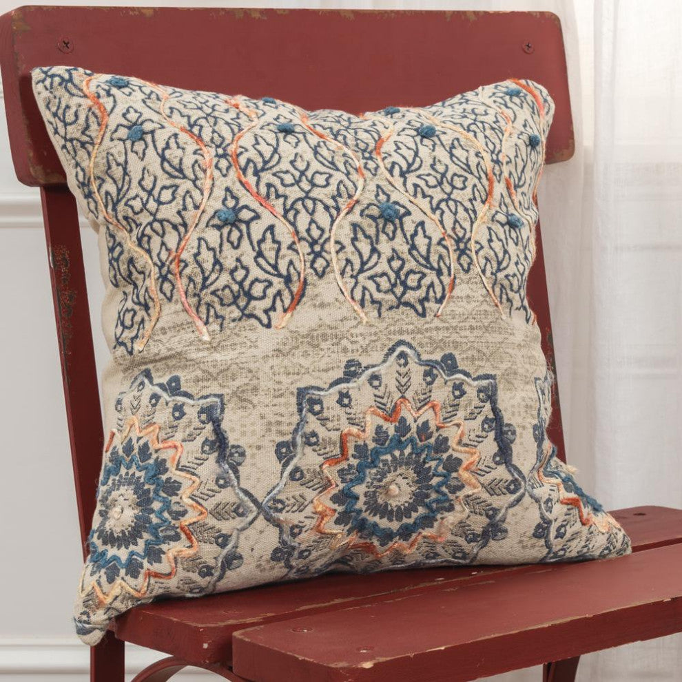 Rizzy Home 20" x 20" Pillow cover
