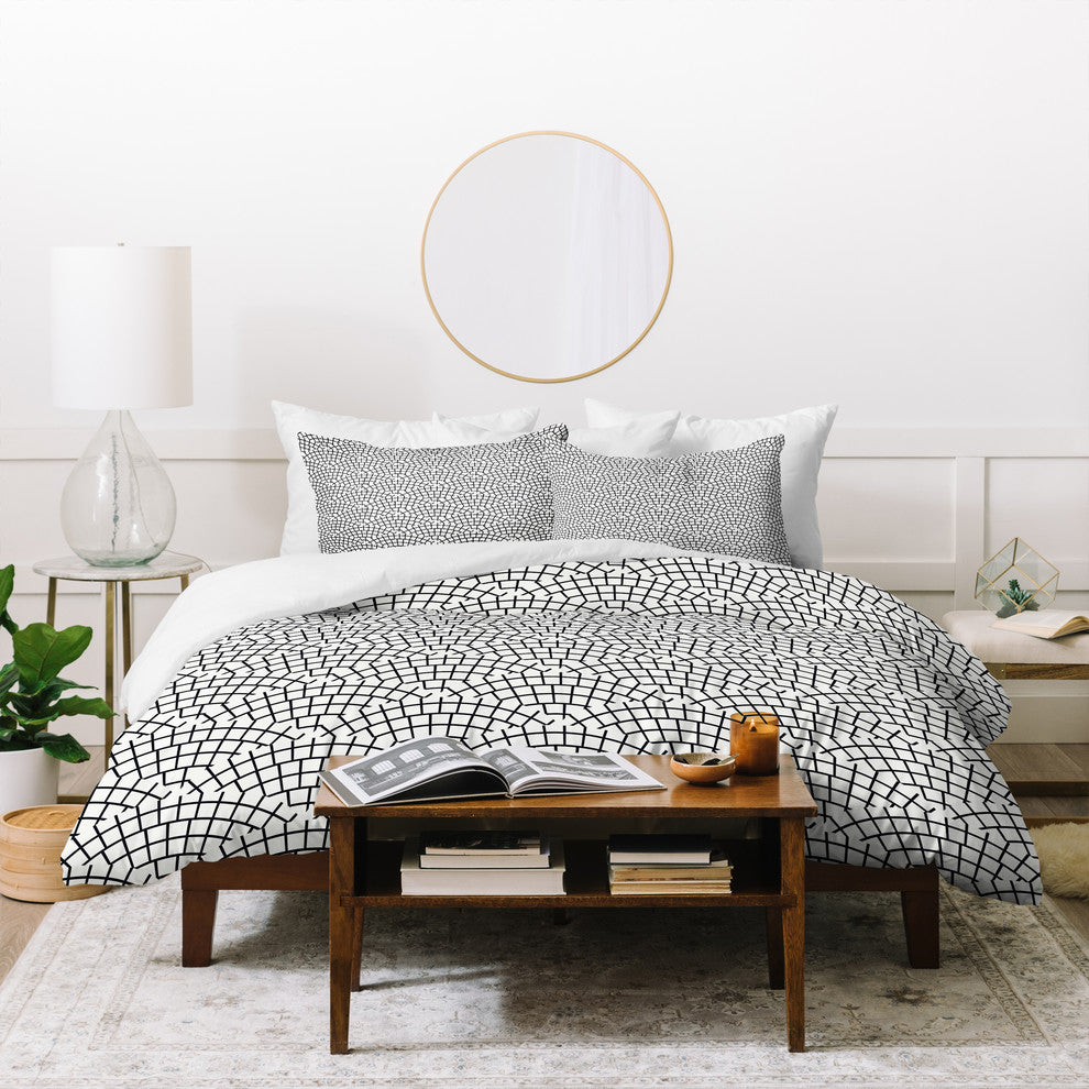 Holli Zollinger Mosaic Scallop Light Duvet Cover Set, Twin XL