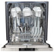 24" Unfinished Top Control Dishwasher 120-Volt With Traditional Style Handle