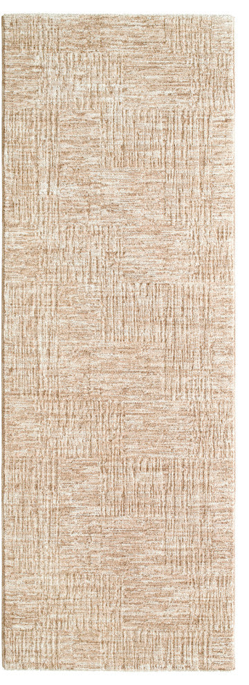 Surya Masterpiece MPC-2308 Machine Woven Area Rug, Medium Gray, Beige, Tan, Medium Brown, 2'7" X 10'