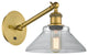 Innovations 317-1W-BB-G132-LED 1-Light Sconce, Brushed Brass