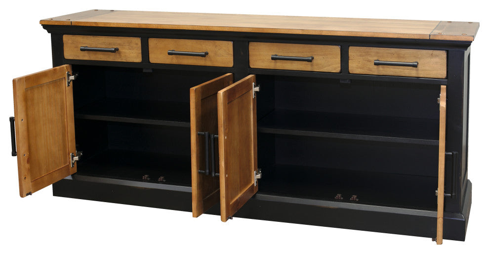 Martin Furniture Storage Credenza, Brown