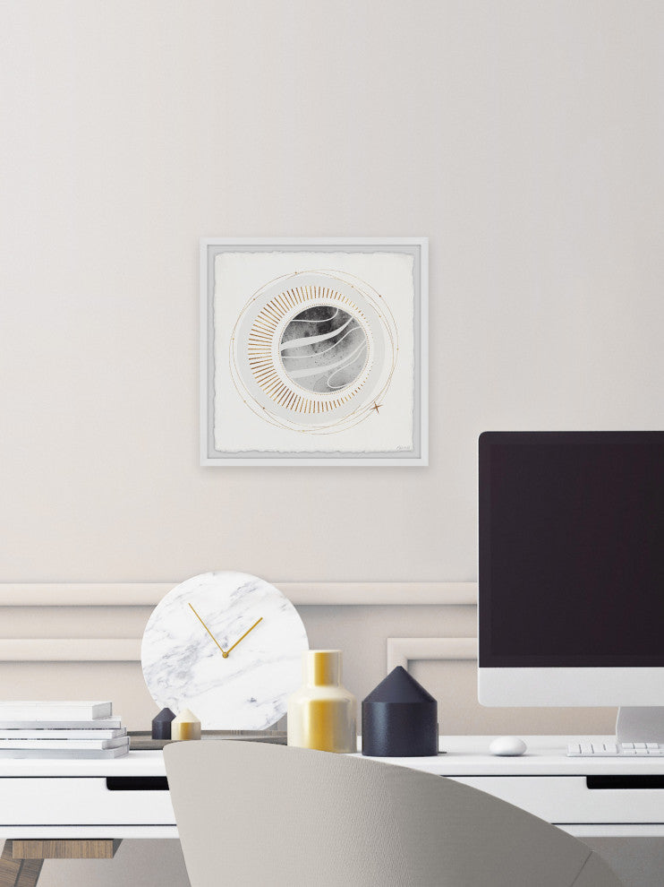 "Winding Rivers" Framed Painting Print, 12x12