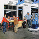 "Gas Money" Painting Print on Canvas by George Hughes
