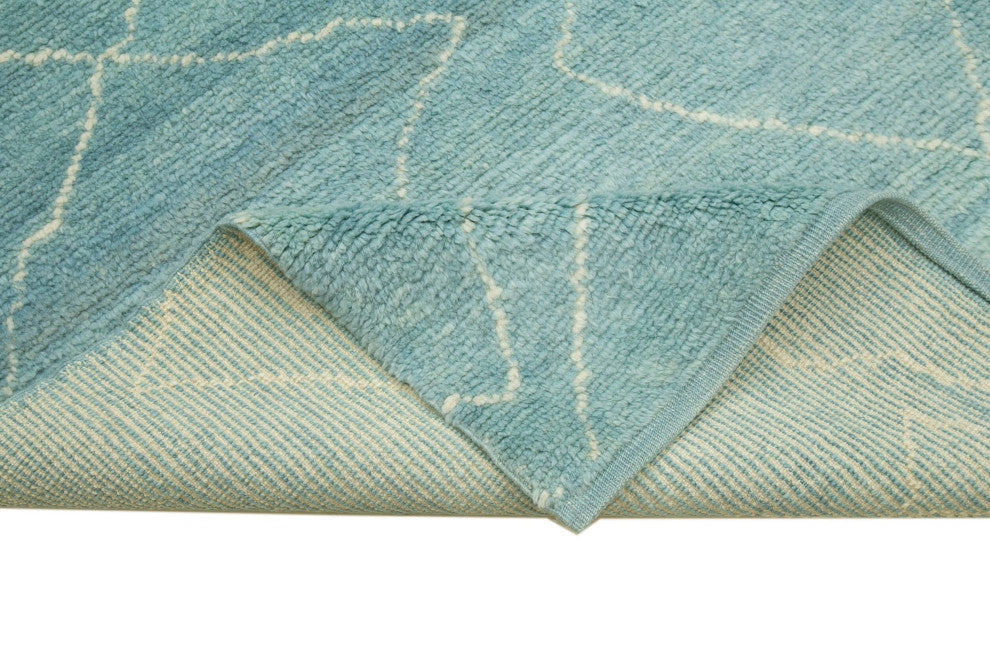 Rug N Carpet - Handmade Decorative 7' 9'' x 9' 7'' Moroccan Area Rug