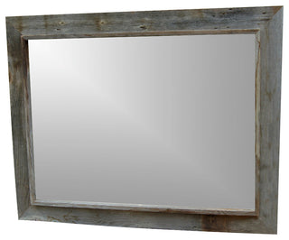 26x30 Western Rustic Mirror, 3" Medium Width